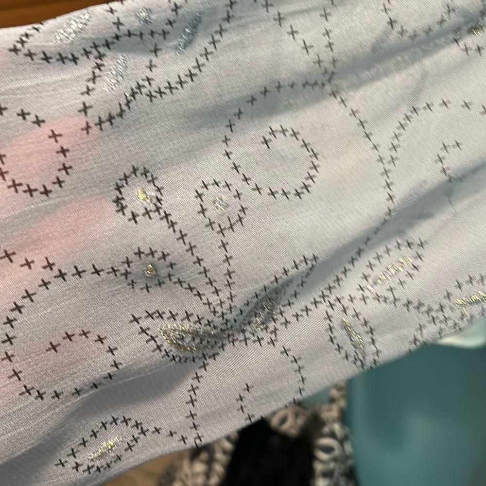 Silk kimono.